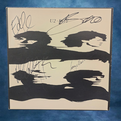 Signed vinyl record - -,