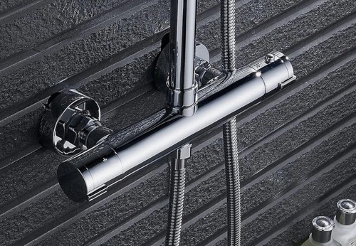 Thermostatic shower mixer - thermostatic,