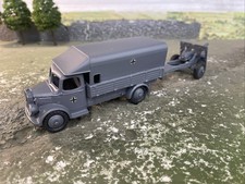 DINKY 412,686,MILITARY Truck And Gun.German Army Code 3...