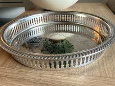 Silver Plated Gallery Tray