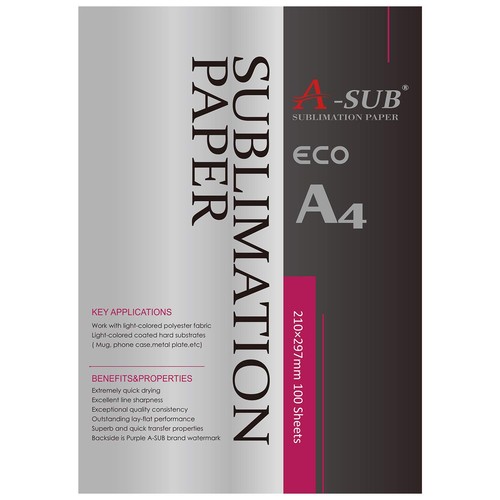 Sublimation paper 210x297mm - sublimation,