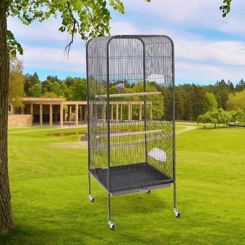 Large metal cage with stand - large,