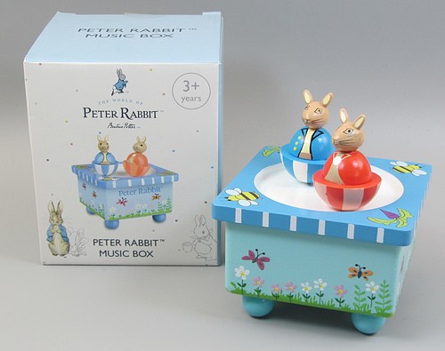 Peter rabbit music box - music, beatrix