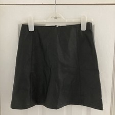 Bnwot Woman’s Primark Faux Leather Black Skirt  Size 10