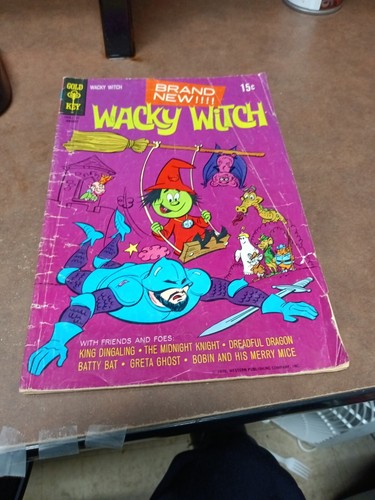 Wacky witch gold key bronze - gold,