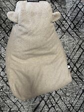 Extreme Lounging Kids' Mini Teddy Bean Bag, Mink