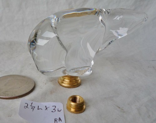 Lamp finial hand blown - blown, art