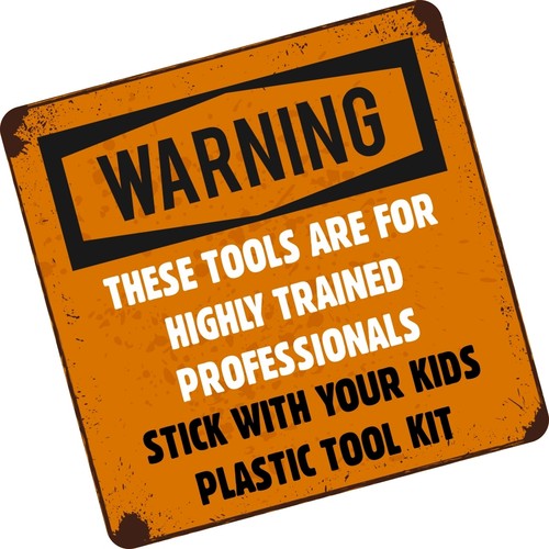 Funny these tools are - tools,