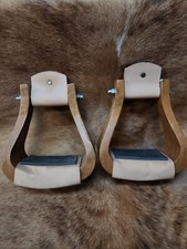 WOODEN WESTERN STIRRUPS 5 INCH