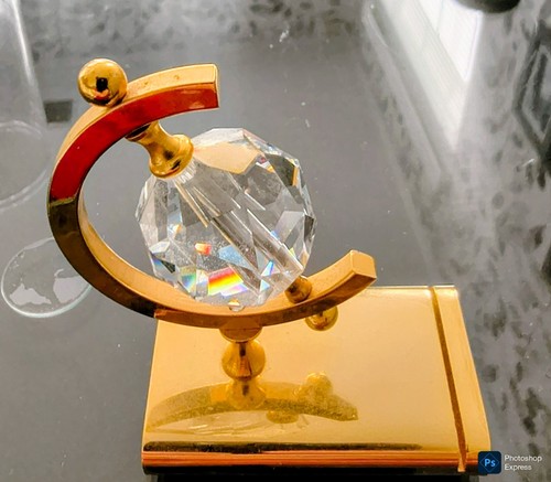 Swarovski crystal globe - crystal,
