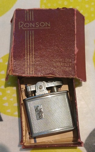 Vintage ronson pocket - pocket, lighter