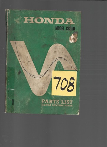 Honda 1971 cb500 - cb500, parts