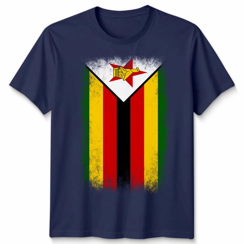 Zimbabwe faded flag unisex - zimbabwe,