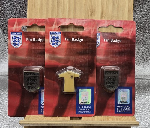 England football pin badges - england,