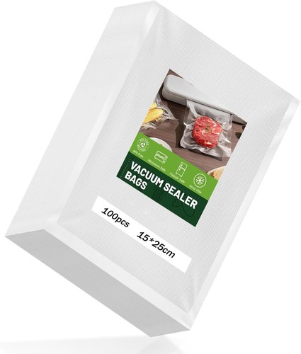 100 vacuum sealer bags 15x25cm - vacuum,