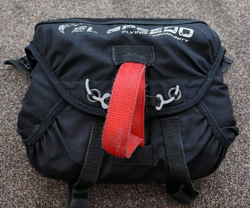 Paraglider paramotor front - paraglider,