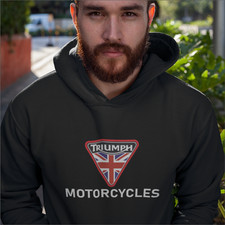 Custom Triumph Biker Hooded