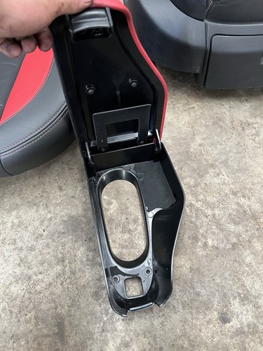 Genuine red leather - genuine,