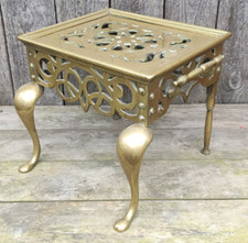 Footman Victorian Cast Brass