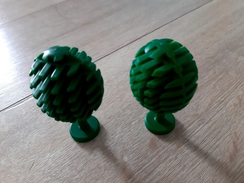 Lego vintage green trees - green,