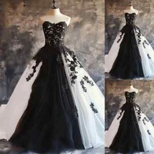 Gothic Wedding Dresses Black