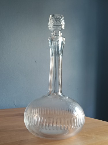 Vintage clear cut - vintage, glass
