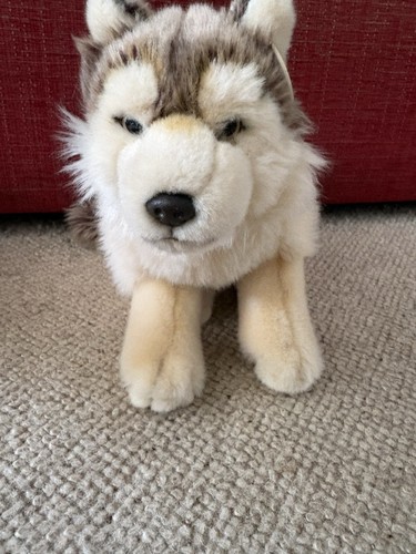 Wwf wolf plush toy - wolf,