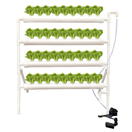 Holes hydroponic nft grow - hydroponic,