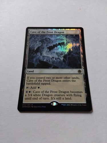 Mtg forgotten realms afr - forgotten, cave
