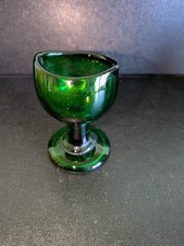 Vintage green glass - glass, eye