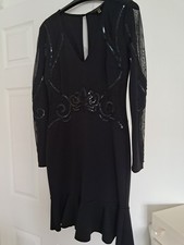 Lipsy black party dress