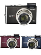Canon PowerShot SX200 IS 12.1MP Compact 12x Optical Zoom Digital Camera English