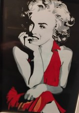 Abstract Marilyn Monroe Portrait Painted By Myself Andrew Mellin