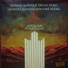 Bach/Bohm/Tunder(Vinyl LP)German Baroque Organ Music-Supraphon-VG+/Ex
