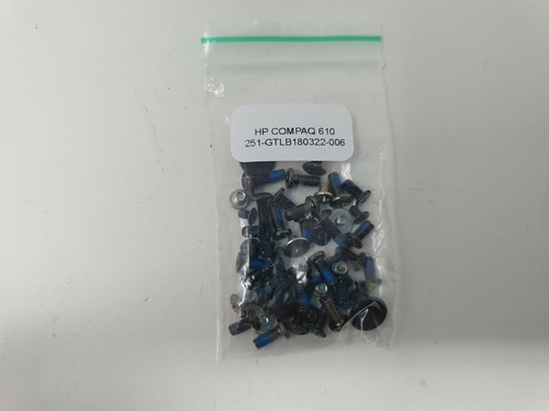 Compaq 610 screws - hp,