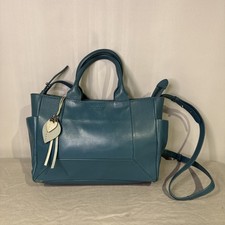 Radley Leather Handbag Blue 