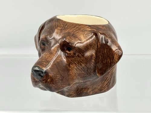 Quail ceramics brown labrador - quail,