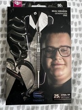 Target Darts 25g Beau Greaves Tungsten Darts Set with Flights & Stems