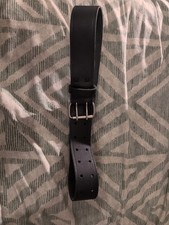 Police Tactical Leather Belt