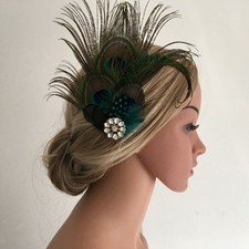 Girls/Women Peacock Feather