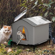 Cat winter insulated - insulated, house