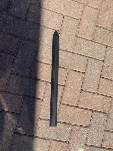 Bmw e30 bumper strip rear - bumper, left
