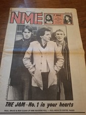 THE JAM : Vintage NME Magazine