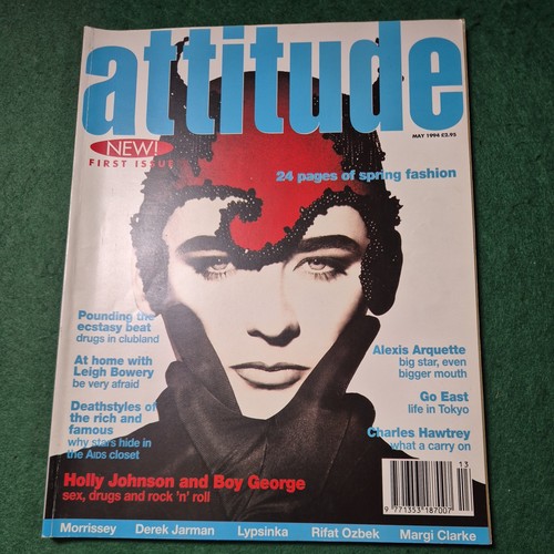 Attitude magazine first - magazine,