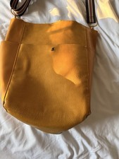 Joules  Mustard Bucket Bag