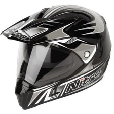 *HALF PRICE* NITRO MX650 ION DUAL SPORT ENDURO MOTORCYCLE PROTECTIVE HELMET