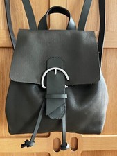 Jigsaw Blake Green Leather Backpack