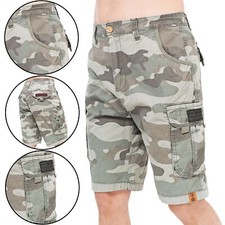 Crosshatch Mens Shorts Camo