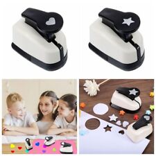 9/16/25mm Heart Hole Punch DIY Paper Cutting Paper Shaper Cutter  Children