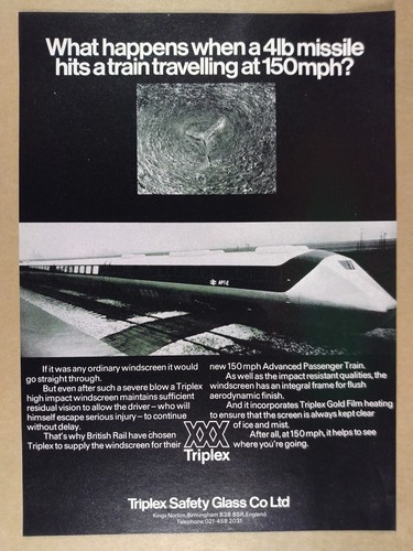 1972 triplex safety glass - 1972,
